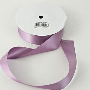 New on Spool Lavender Fresco satin ribbon 1.5 x 48 yards crafts embellishments
